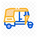 Public Transport Rickshaw Icon
