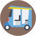 Auto Rickshaw Transport Icon