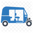 Rickshaw Auto Service Symbol
