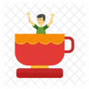 Tea Cups Ride Icon