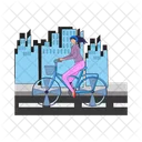 Bicycle Transportation Tires Icon
