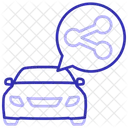 Ride sharing  Icon