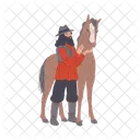 Gypsy Vector Man Icon