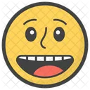 Emoji Che Ride Emoticon Emozione Icon