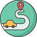 Ridesharing Carpooling Vehicle Icon