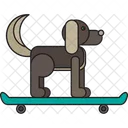 Standing Dog Vet Or Dog Handlers Symbol Childrens Toy Cute Pet Or Puppy Domestic Animal Icon