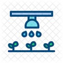 Riego automatizado de jardines  Icono