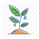 Riego De Plantas Ducha De Plantas Aspersor De Agua Icono