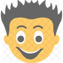 Riendo Nino Emoji Icono