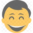 Riendo Nino Emoji Icono