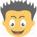 Riendo Nino Emoji Icono