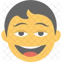 Riendo Nino Emoji Icono