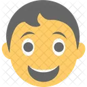 Riendo Nino Emoji Icono