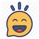 Cliente De Chat De Sonrisa Emoji Cara Icono