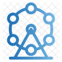Riesenrad Kirmes Reisen Symbol