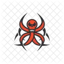 Virus Peligro Medico Icono