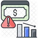 Riesgo de inversión  Icono