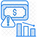 Riesgo de inversión  Icono