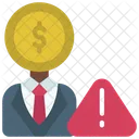 Riesgo de las partes interesadas  Icono