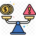 Riesgo De Liquidez Riesgo De Liquidez Riesgo De Dinero Icono