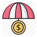 Riesgo De Dinero Riesgo Finanzas Icono