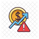 Riesgo macroeconómico  Icono