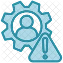 Riesgo Operacional Proceso Sistema Icono