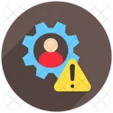 Riesgo Operacional Proceso Sistema Icono