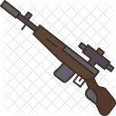 Rifle Sniper Gun Icon