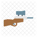 Rifle Gun Shooting Icon