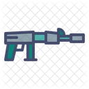 Rifle De Assalto Rifle Arma Ícone