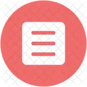 Righe Web Layout Icon