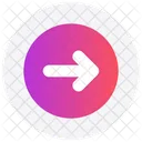 Interface Circle Arrow Icon