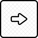 Right Direction Indicator Icon