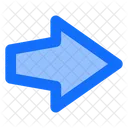 Right Forward Direction Icon