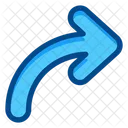 Right Turn Direction Icon