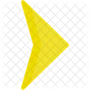 Flat Right Arrow Icon