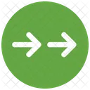 Double Right Arrow Icon