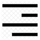 Right Alignment Icon
