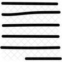 Right Alignment Text Icon