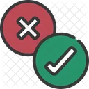 Tick And Cross Icon