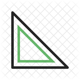 Right angle triangle  Icon