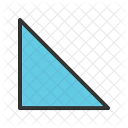 Right angle triangle  Icon