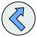 Top Sign Right Arrow Icon