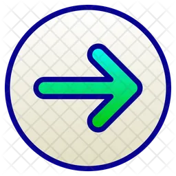 Right arrow  Icon