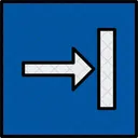 Right Arrow After End Icon