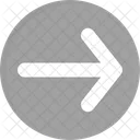 Right Arrow Circle Delete Icon
