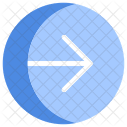 Right Arrow Button Icon - Download in Gradient Style