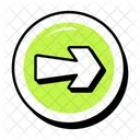 Dots Arrow Pointing Arrow Navigational Arrow Icon
