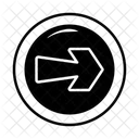 Dots Arrow Pointing Arrow Navigational Arrow Icon